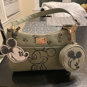 Disney Mickey Mouse Crossbody Bag with Coin Purse